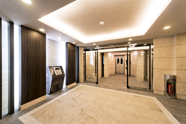 カラーTVモニター付きオートロック